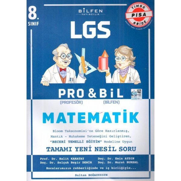Bilfen Yayınları 8. Sınıf LGS Matematik PROBİL Soru Bankası