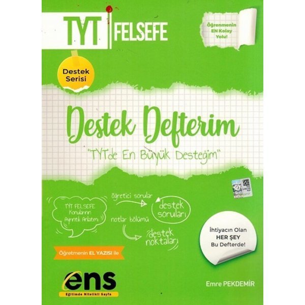 ENS Yayıncılık TYT Felsefe Destek Defterim