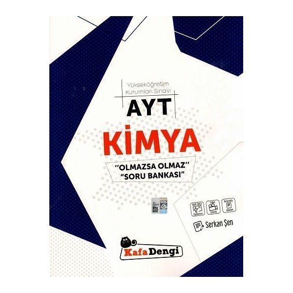 Kafa Dengi Yayınları AYT Kimya Olmazsa Olmaz Soru Bankası