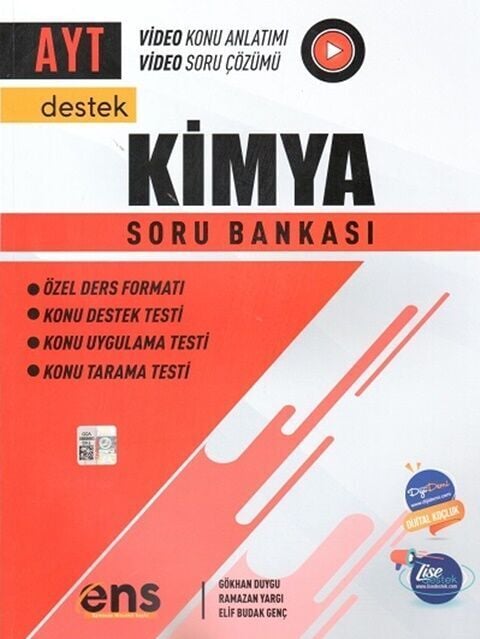 ENS Yayıncılık AYT Kimya Soru Bankası