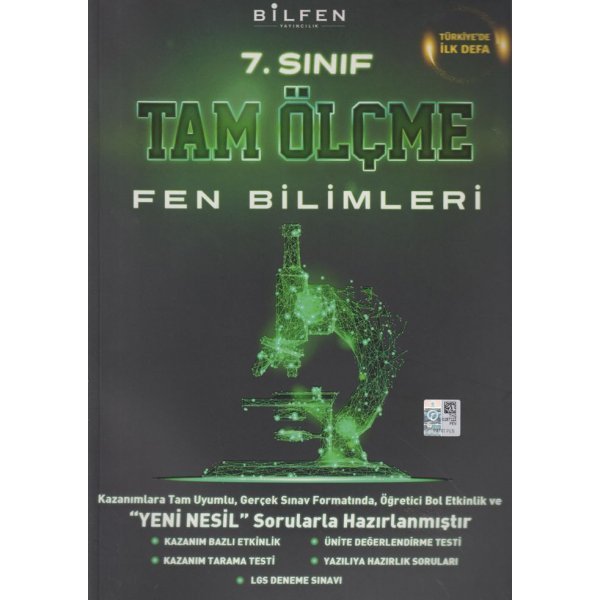 Bilfen Yayıncılık 7. Sınıf Fen Bilimleri Tam Ölçme