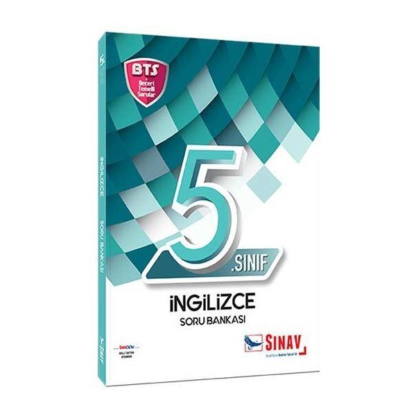 Sınav Yayınları 5. Sınıf İngilizce Soru Bankası BTS