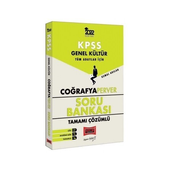 Yargı Yayınları 2022 KPSS Genel Kültür Tüm Adaylar İçin CoğrafyaPerver Tamamı Çözümlü Soru Bankası
