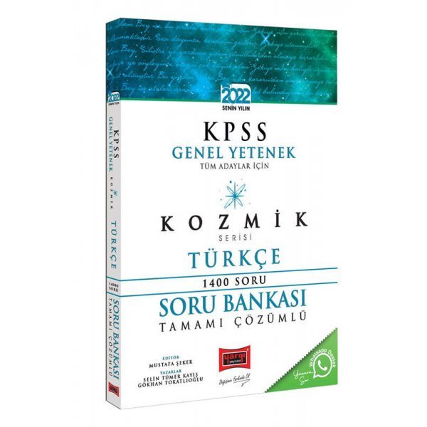 Yargı Yayınları 2022 KPSS Tüm Adaylar İçin Genel Yetenek Kozmik Serisi Tamamı Çözümlü Türkçe Soru Bankası
