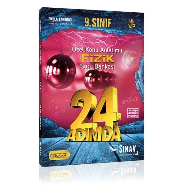 Sınav Yayınları 9. Sınıf Fizik 24 Adımda Özel Konu Anlatımlı Soru Bankası