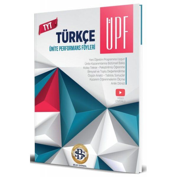 Bilgi Sarmal Yayınları TYT Türkçe Ünite Performans Föyleri