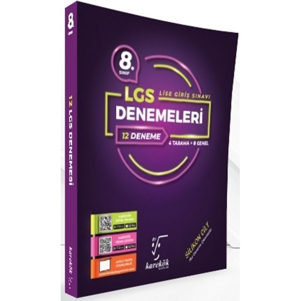 Karekök Yayınları 8. Sınıf LGS 12 Deneme