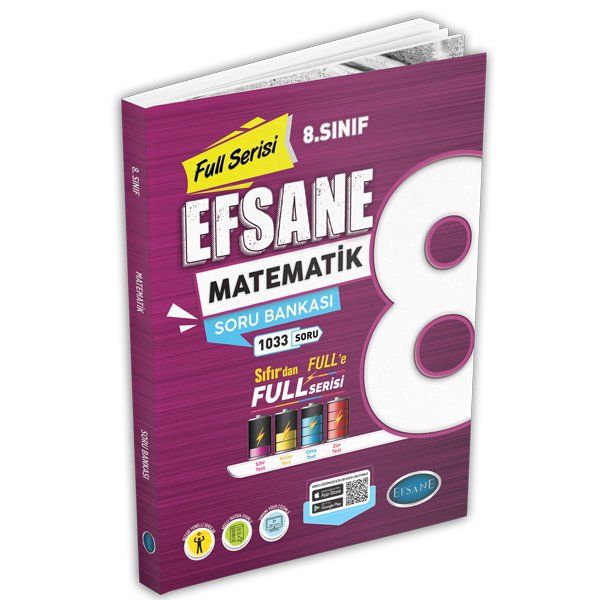Efsane Yayınları 8.Sınıf Efsane Matematik Soru Bankası
