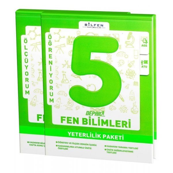 Bilfen Yayınları 5. Sınıf Fen Bilimleri Depar Yeterlilik Paketi