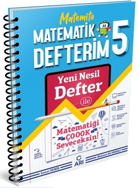 Arı Yayıncılık 5. Sınıf Matematik Defteri Matemito
