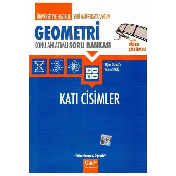 Çap Yayınları Geometri Katı Cisimler Konu Anlatımlı Soru Bankası