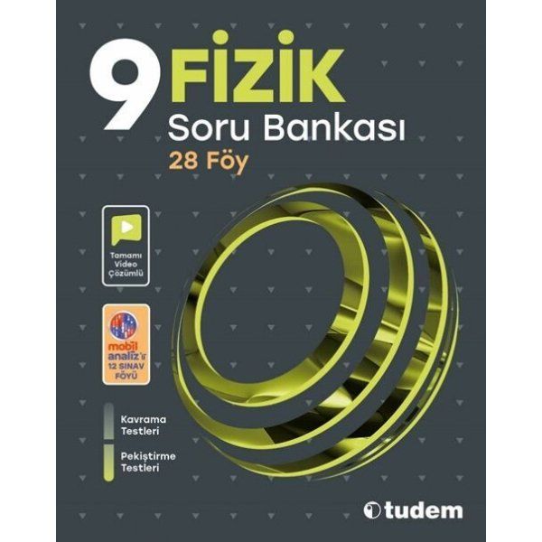 Tudem Yayınları 9. Sınıf Fizik Soru Bankası