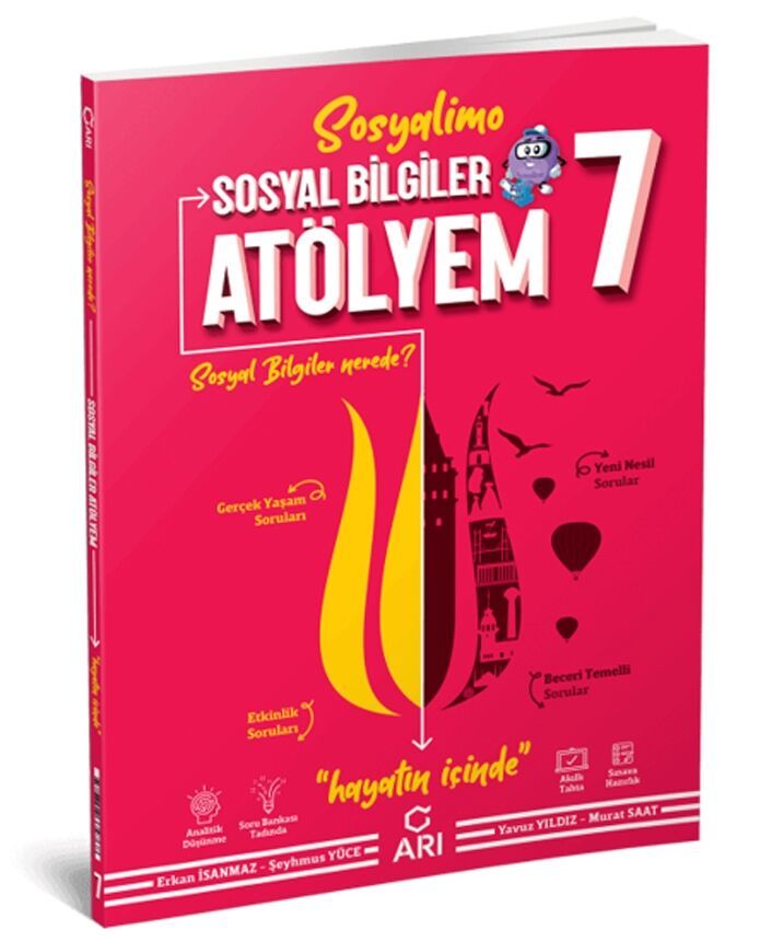 Arı Yayıncılık 7. Sınıf Sosyal Bilgiler Atölyem Sosyalimo