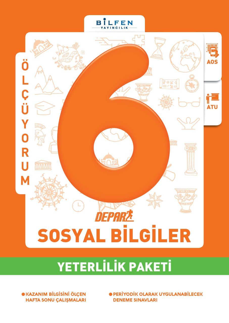 Bilfen Yayınları 6. Sınıf Sosyal Bilgiler Depar Yeterlilik Paketi