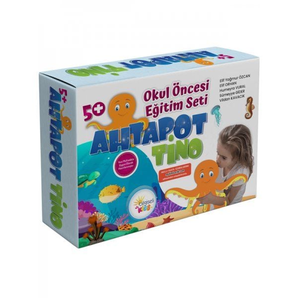 Bilgiseli Yayınları Ahtapot Tino Okul Öncesi Eğitim Seti +5 Yaş