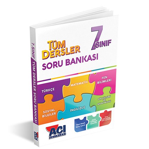 Açı Yayınları 7.Sınıf Tüm Dersler Soru Bankası