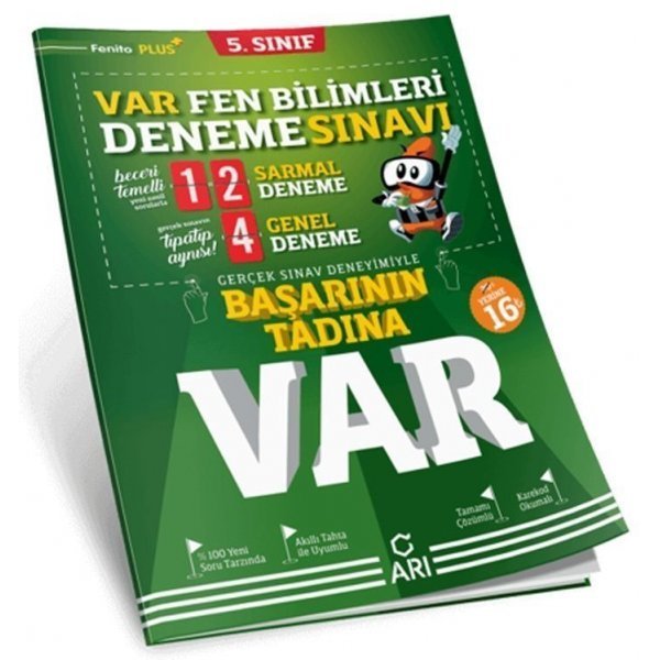 Arı Yayıncılık 5. Sınıf Fen Bilimleri Var Deneme Sınavı