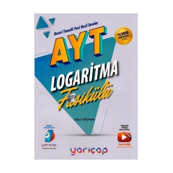 Yarı Çap Yayınları AYT Logaritma Fasikülü