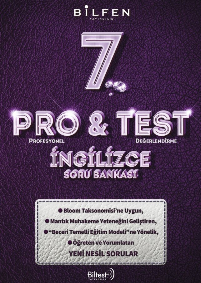Bilfen Yayıncılık 7. Sınıf İngilizce Protest Soru Bankası