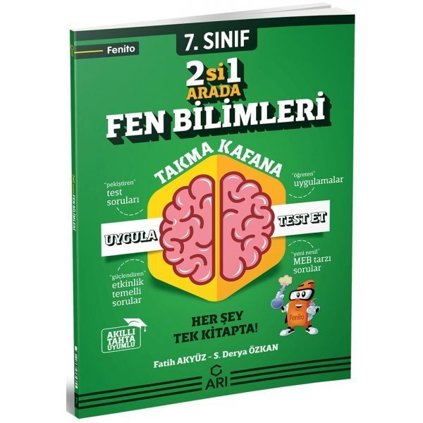 Arı Yayıncılık 7. Sınıf Fen Bilimleri 2 si 1 Arada Fenito