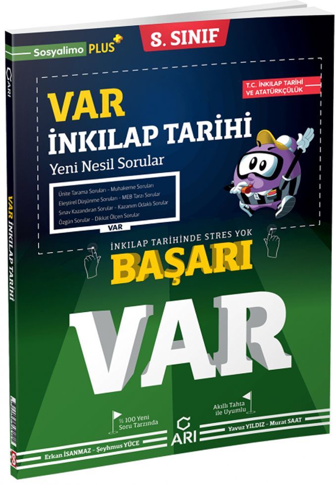 Arı Yayıncılık 8. Sınıf İnkılap Tarihi VAR Soru Bankası
