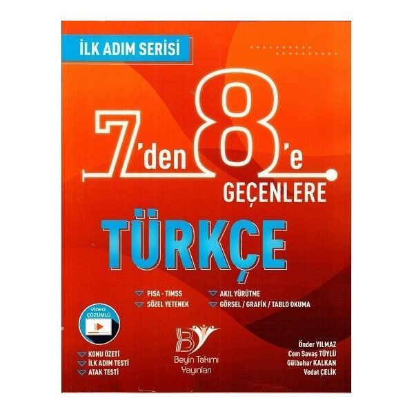 Beyin Takımı 7 den 8 e Geçenlere Türkçe İlk Adım Serisi