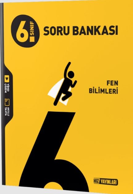 Hız Yayınları 6. Sınıf Fen Bilimleri Soru Bankası