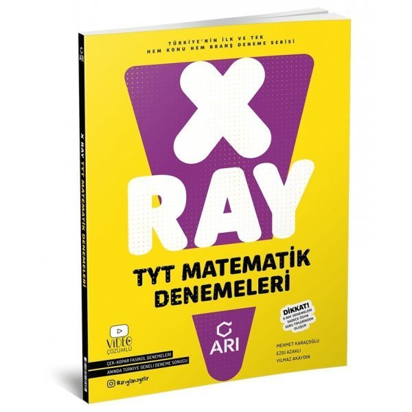Arı Yayıncılık TYT Matematik X RAY Denemeleri