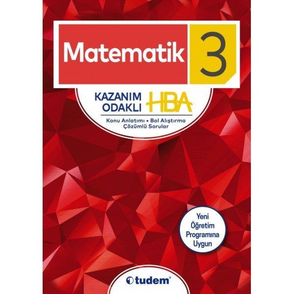 Tudem Yayınları 3. Sınıf Matematik Kazanım Odaklı HBA