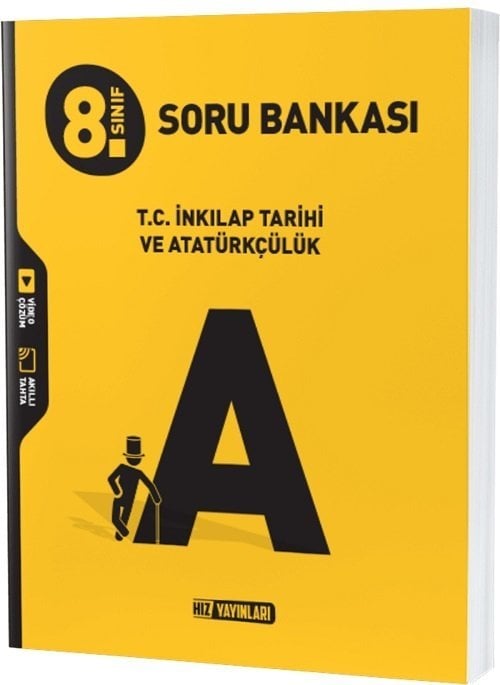 Hız Yayınları 8. Sınıf T.C. İnkılap Tarihi ve Atatürkçülük Soru Bankası