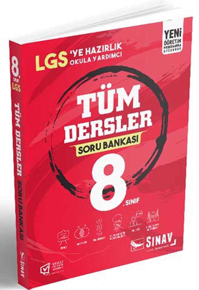 Sınav Yayınları 8. Sınıf Tüm Dersler Soru Bankası