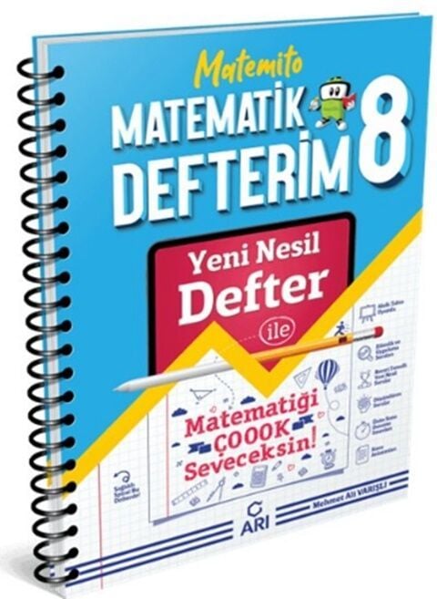 Arı Yayıncılık 8. Sınıf Matematik Akıllı Defteri