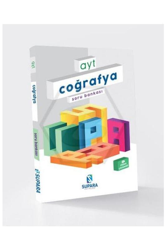 Supara Yayınları AYT Coğrafya Soru Bankası