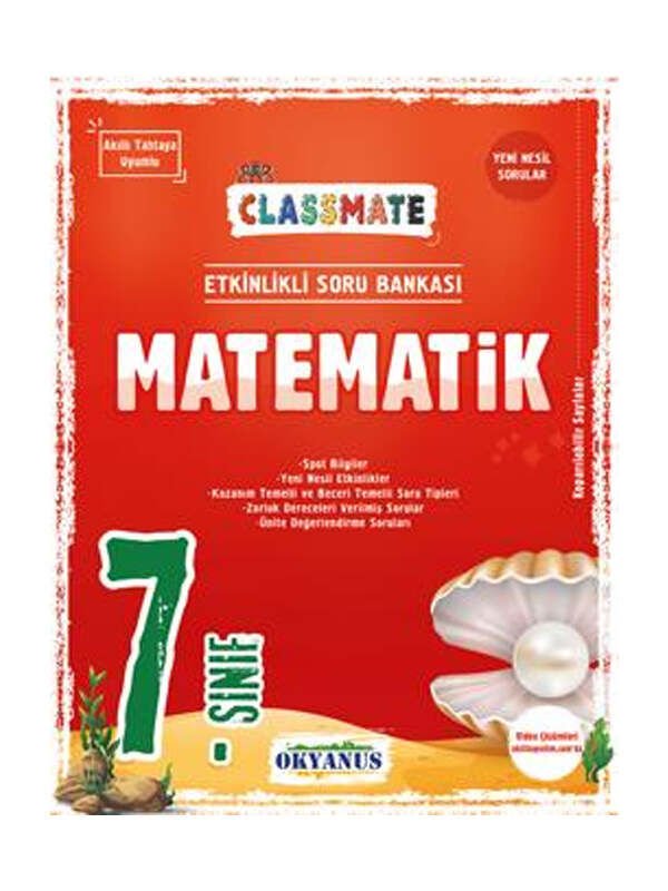 Okyanus Yayınları 7. Sınıf Classmate Matematik Soru Bankası