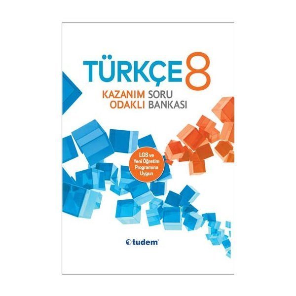 Tudem Yayınları 8. Sınıf Türkçe Kazanım Odaklı Soru Bankası