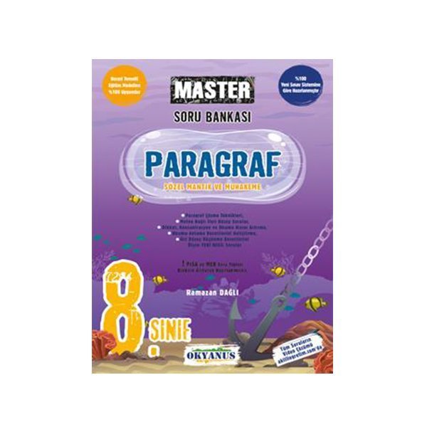 Okyanus Yayınları 8. Sınıf Master Paragraf Soru Bankası
