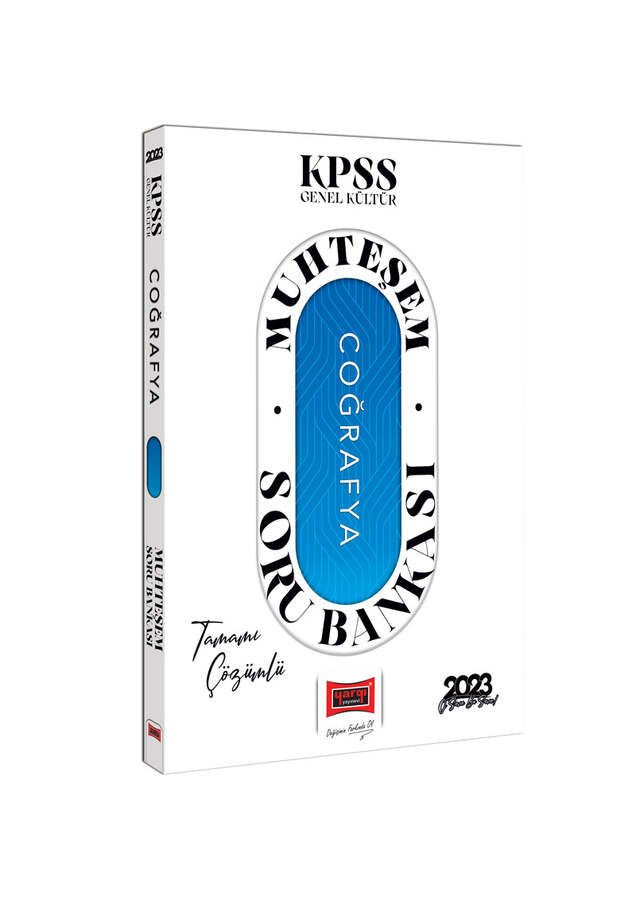Yargı Yayınları 2023 KPSS Genel Kültür Muhteşem Coğrafya Tamamı Çözümlü Soru Bankası