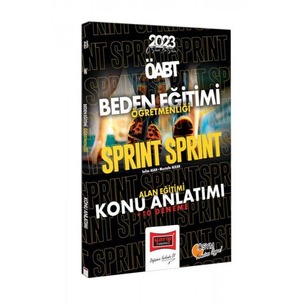 Yargı Yayınları 2023 KPSS ÖABT Sprint Beden Eğitimi Öğretmenliği Konu Anlatımı +10 Deneme