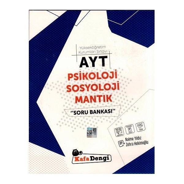 Kafa Dengi Yayınları AYT Psikoloji Sosyoloji Mantık Soru Bankası