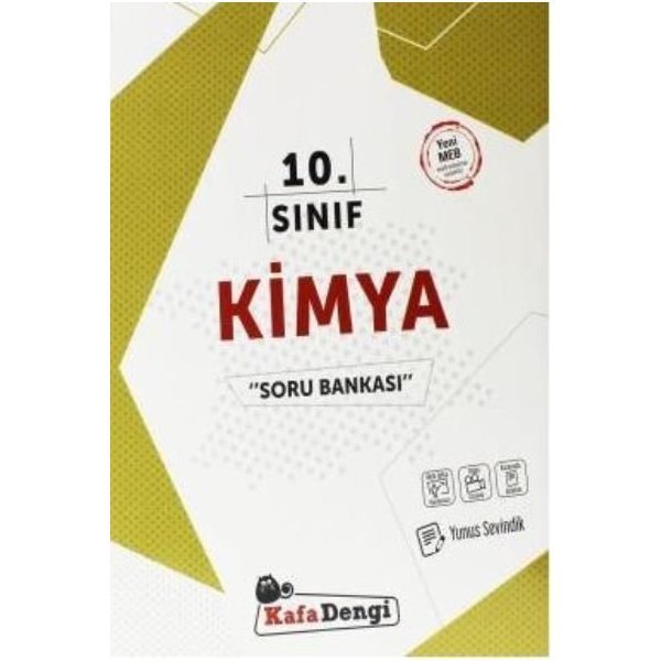 Kafa Dengi Yayınları 10. Sınıf Kimya Soru Bankası
