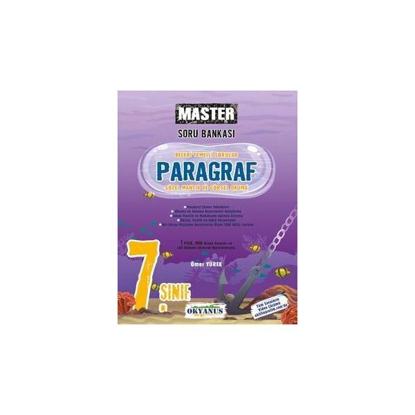 Okyanus Yayınları 7. Sınıf Master Paragraf Soru Bankası