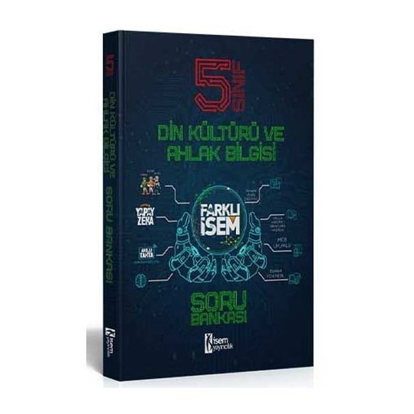 İsem Yayıncılık 5. Sınıf Farklı İsem Din Kültürü ve Ahlak Bilgisi Soru Bankası