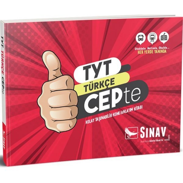 Sınav Yayınları TYT Türkçe Konu Anlatımlı Cep Kitabı