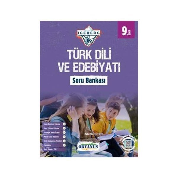 Okyanus Yayınları 9. Sınıf Türk Dili ve Edebiyatı Iceberg Soru Bankası