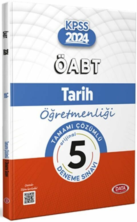 Data Yayınları 2024 ÖABT Tarih Öğretmenliği 5 Deneme
