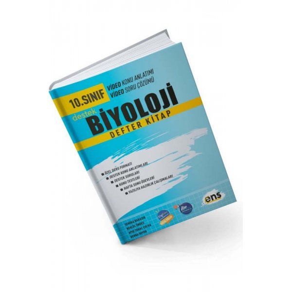 ENS Yayınları 10.Sınıf Biyoloji Defter Kitap
