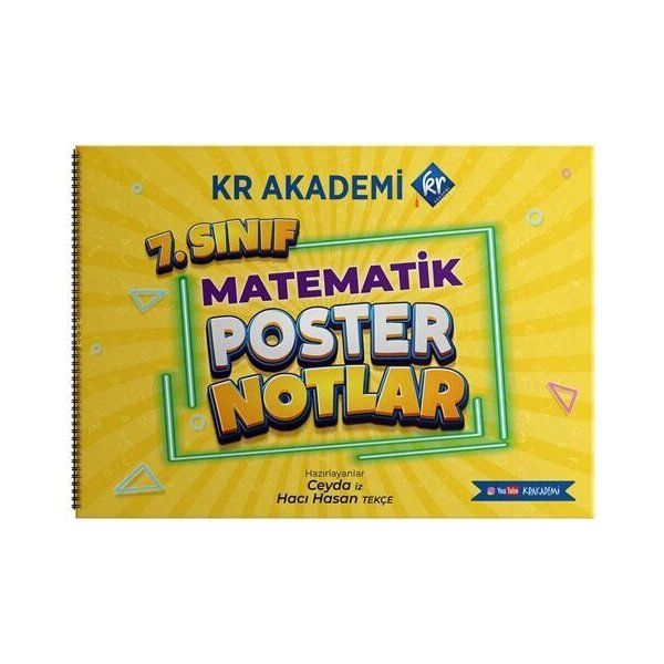KR Akademi 7. Sınıf Matematik Poster Notlar