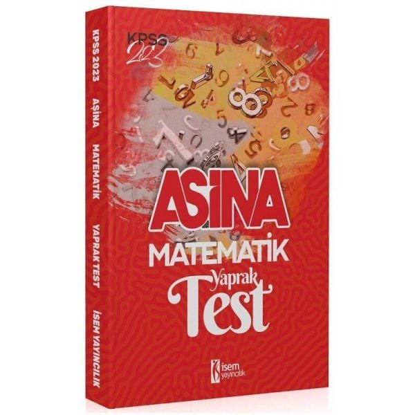 İsem Yayınları 2023 KPSS Matematik Aşina Yaprak Test