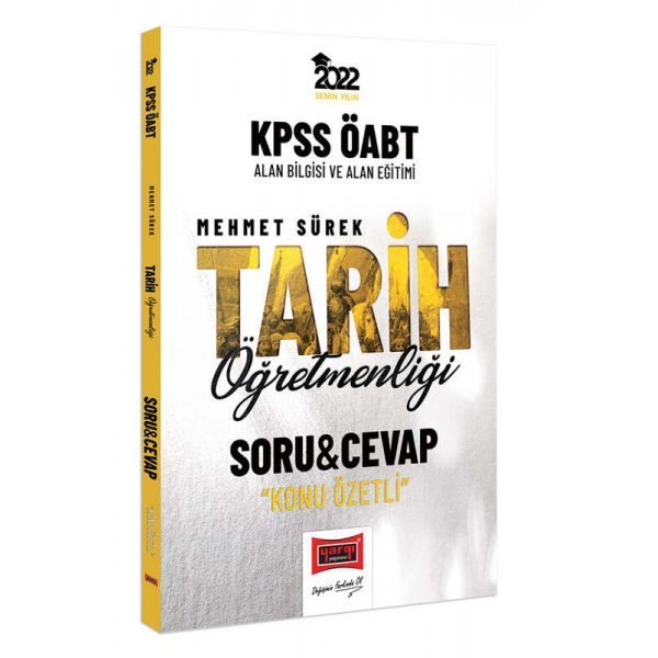 Yargı Yayınları 2022 KPSS ÖABT Tarih Öğretmenliği Soru Cevap