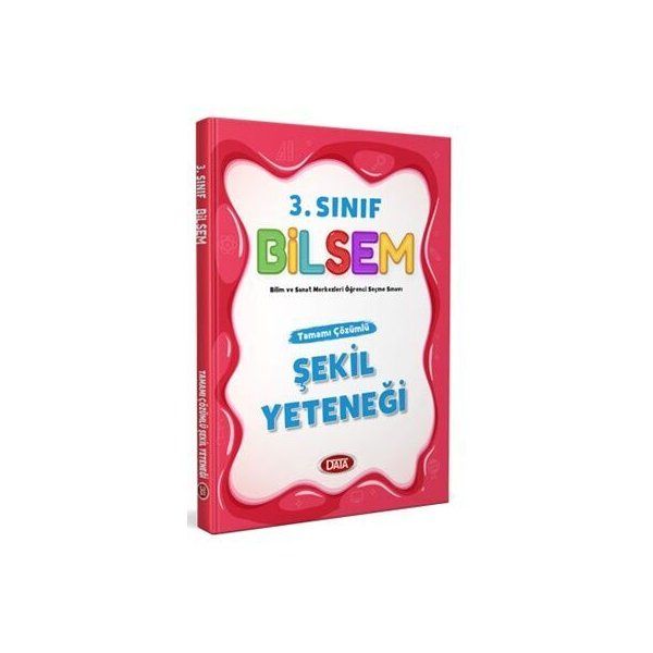 Data Yayınları 3. Sınıf Bilsem Çözümlü Şekil Yeteneği